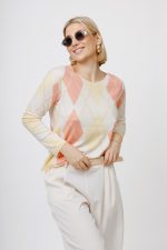 Bluzka romby Abia – Koral, UNI