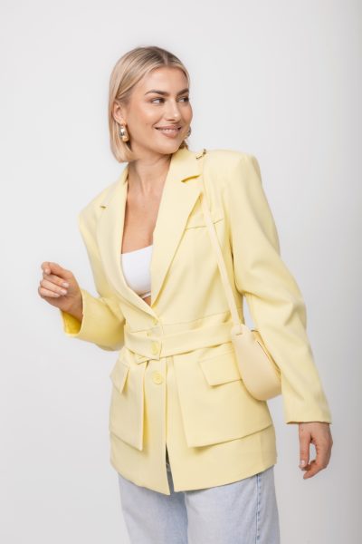 Marynarka Bibiana – Żółty, UNI