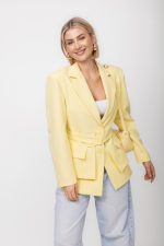 Marynarka Bibiana – Żółty, UNI