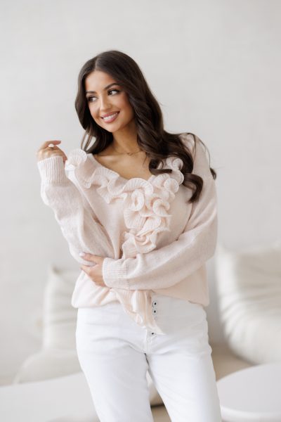 Sweter Gennaro – Puder, UNI