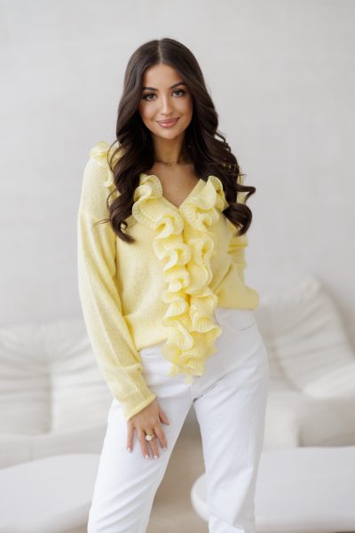 Sweter Gennaro – Żółty, UNI