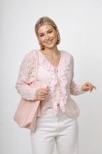 Sweter Gervaso – Różowy, UNI