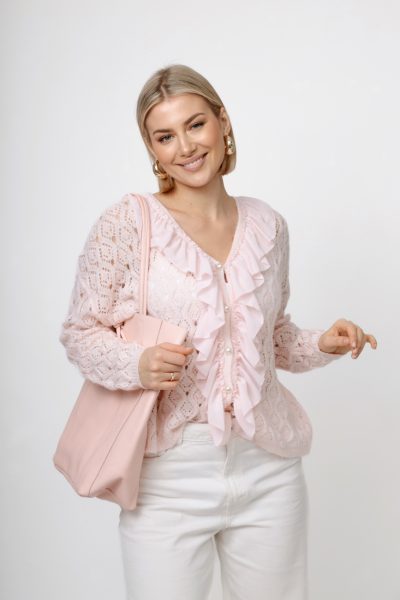 Sweter Gervaso – Różowy, UNI