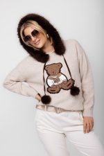 Sweter Ghino – Beż, UNI