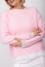 Sweter Giampiero – Różowy, UNI