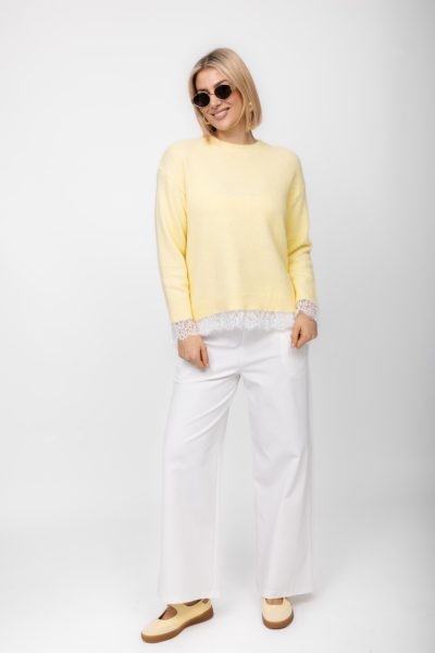 Sweter Giampiero – Żółty, UNI