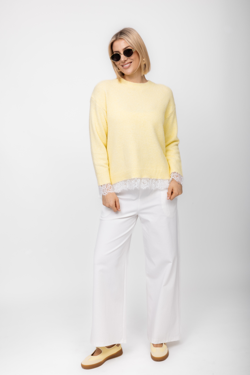 Sweter Giampiero – Żółty, UNI