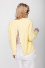 Sweter Giampiero – Żółty, UNI