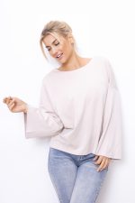 Bluzka przeszycia Gioya – Beż, UNI