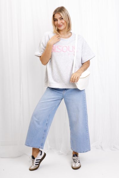 Bluza Bisous – Szary, UNI