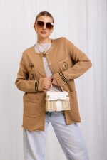 Bluza Maia – Camelowy, L/XL