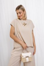 Bluzka Elaine – Beż, UNI