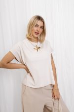 Bluzka Elaine – Jasny beż, UNI