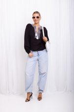 Bluzka Saretta – Czarny, S/M