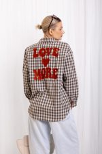 Koszula Love More – Czekolada, UNI