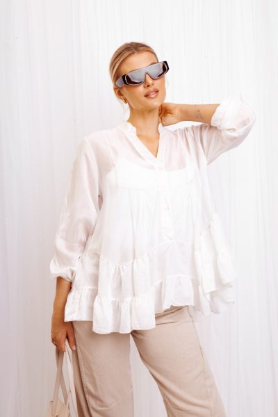 Bluzka Andrea – Ecru, UNI
