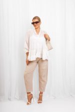 Bluzka Andrea – Ecru, UNI