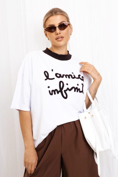 Bluzka L’amica infinita – Czekolada, UNI