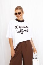 Bluzka L’amica infinita – Czekolada, UNI
