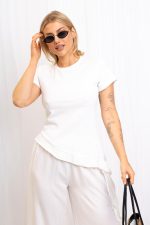 Bluzka Naira – Biały, M/L