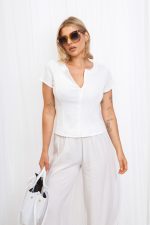 Bluzka Paloma – Biały, UNI