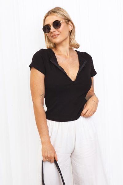 Bluzka Paloma – Czarny, UNI