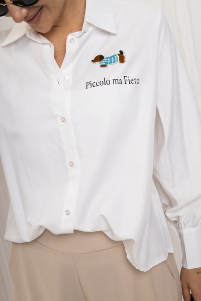Koszula Piccolo ma Fiero – Biały, UNI