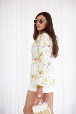 Marynarka Flowers – Ecru, S