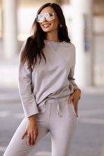 Bluza Isabella – Jasny szary