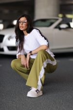 Spodnie Fiora – Pistacja, S/M