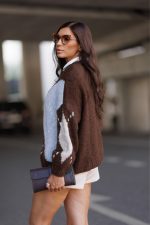 Sweter Aviana – Czekolada